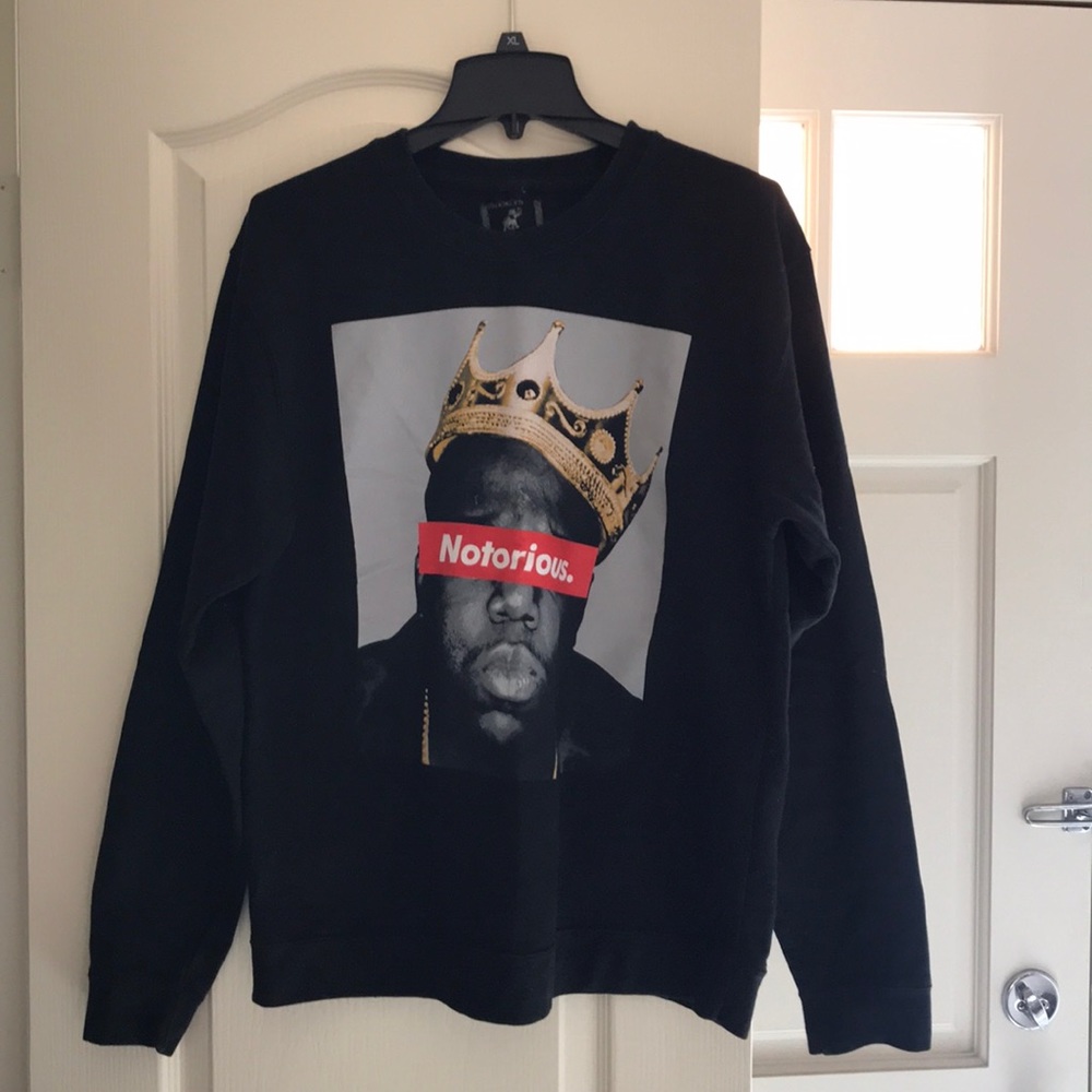 Pacsun Notorious Biggie Crewneck
